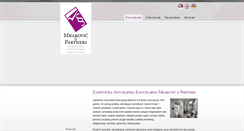 Desktop Screenshot of mrakovic-partneri.rs